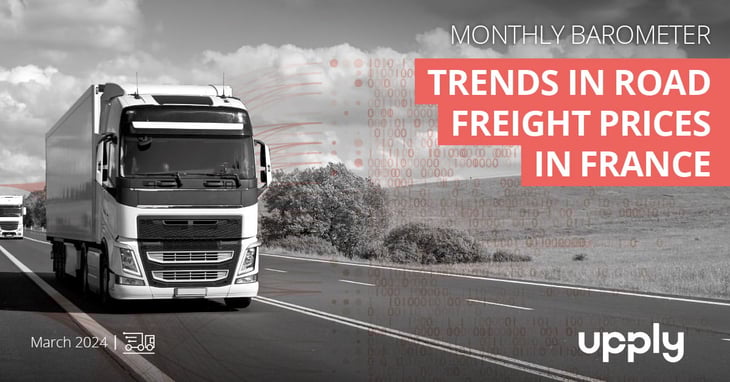 Road transport prices in France are continuing to fall