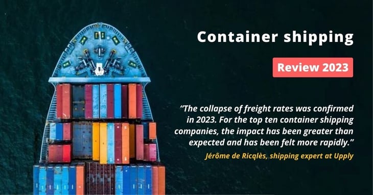 Container shipping in 2023