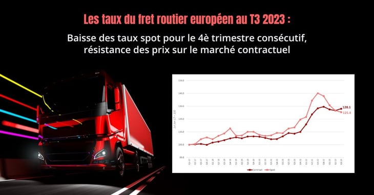Europe: la dégradation de l’économie pèse sur les taux de fret routier