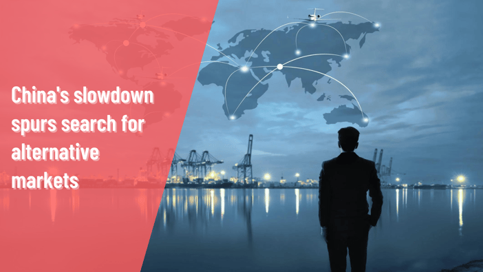 China's slowdown spurs search for alternative markets