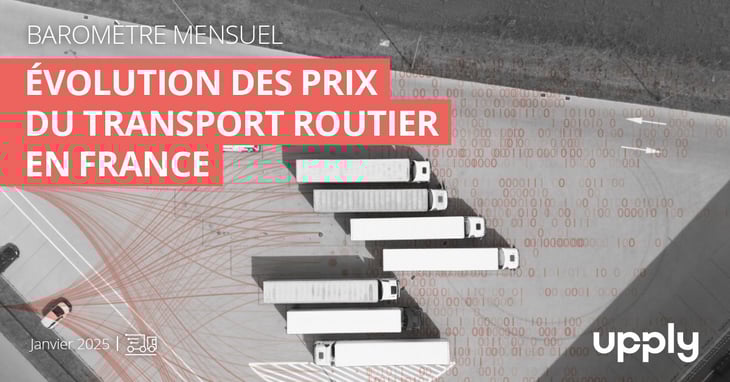 Recul des prix du transport routier en janvier sur le marché français
