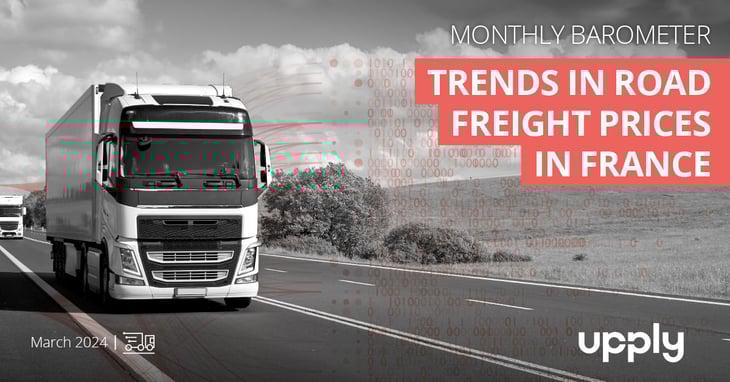 Road transport prices in France are continuing to fall