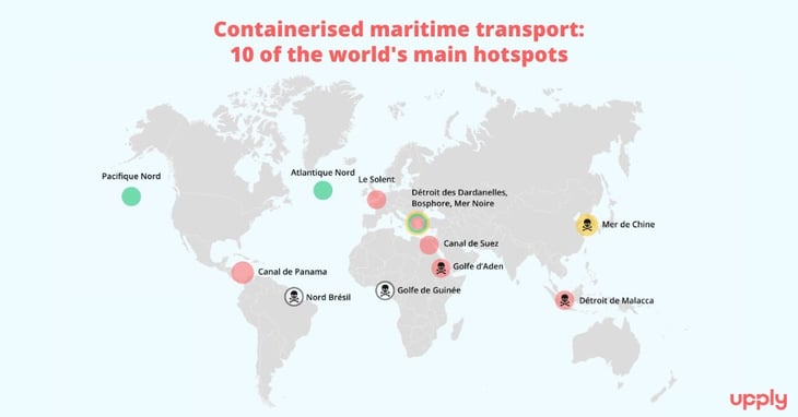 Containerised maritime transport: 10 of the world's main hotspots