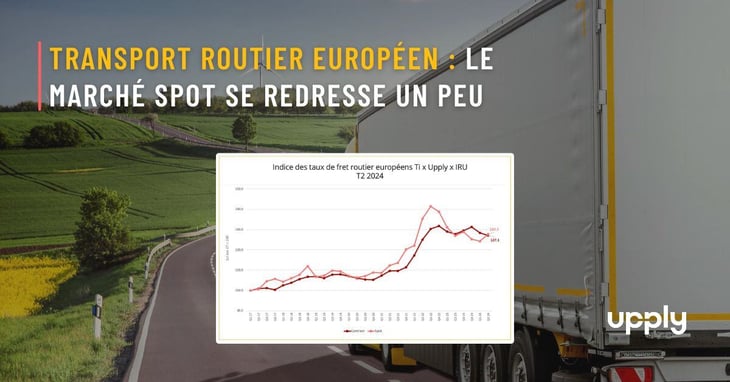 Transport routier européen : le marché spot se redresse un peu