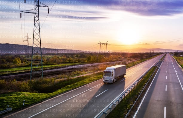 Transport routier français : chute violente des prix en février