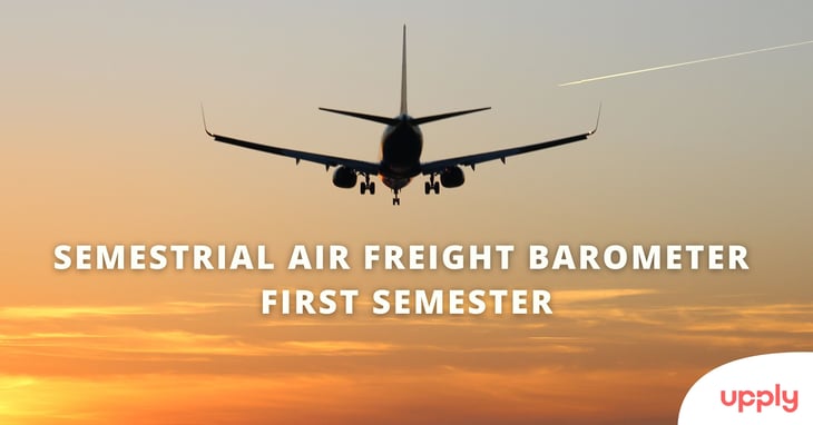 Air freight flourishes in first half