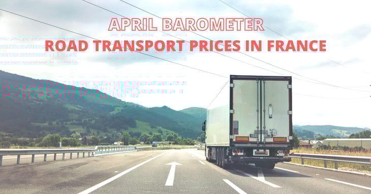 Road transportation prices start to rise again in April