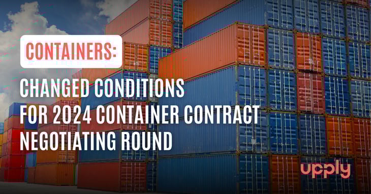 Changed conditions for 2024 container contract negotiating round