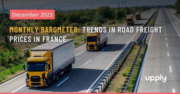 France: road transport prices still falling in December
