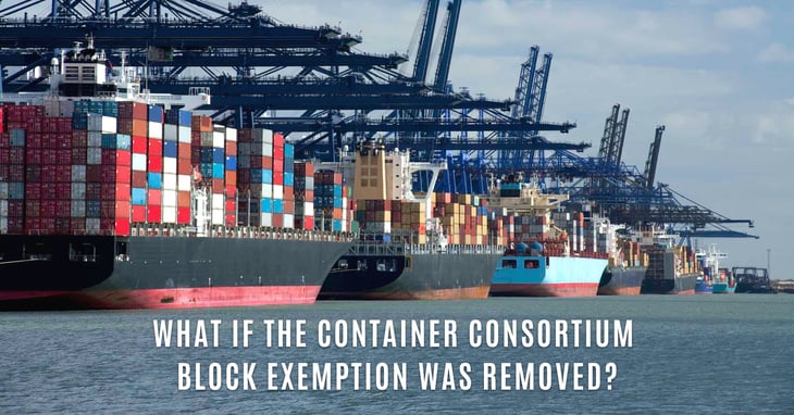 What if the container consortium block exemption was removed?