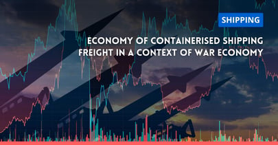 Concept of economic crisis due to the war.