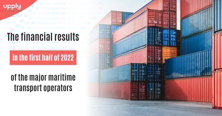 Container shipping market: figures for the first half of the year