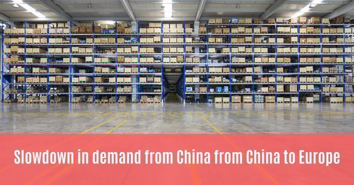 High retail stock levels cause drastic reduction in new orders