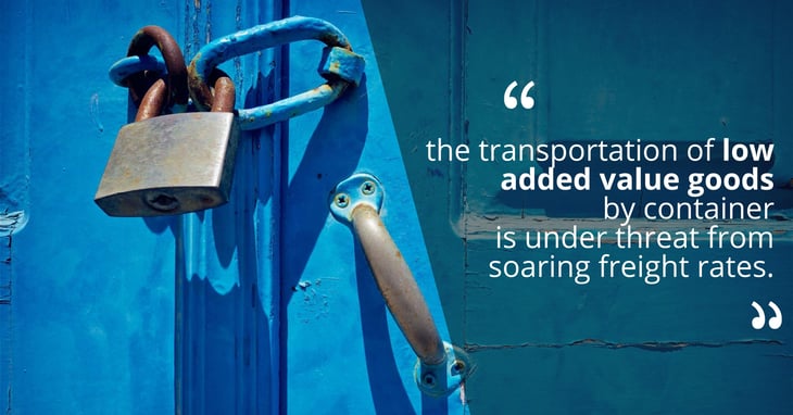 Will low value cargo return to conventional ships?