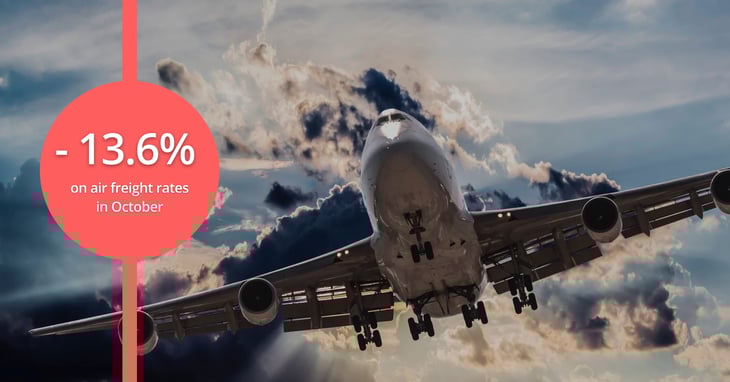 Negative factors accumulate in air freight