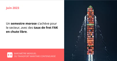 Navire transportant des marchandises dans des conteneurs.