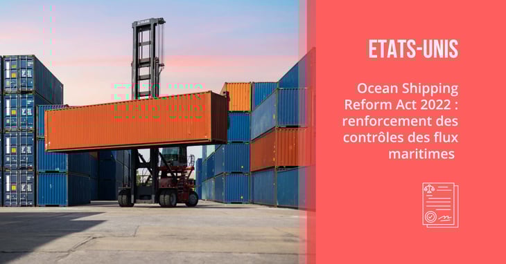 États-Unis : vers un contrôle renforcé des flux maritimes