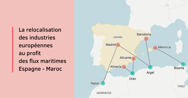 Les relocalisations favorisent le trafic roulier Espagne-Maroc
