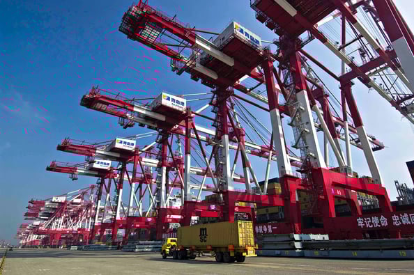 Qingdao – Le Pirée : des taux de fret en forte baisse