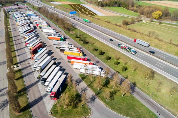 Freight thefts: secure parking places provide a response to lorry vulnerability