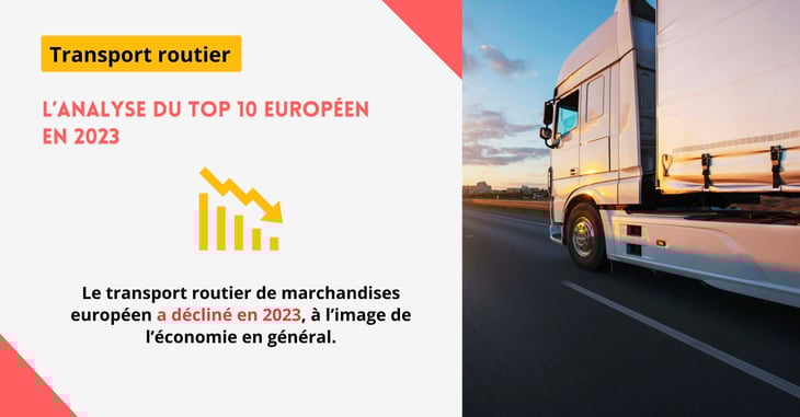 Transport routier : l’analyse du Top 10 européen en 2023