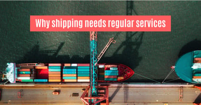 Shipping cargo.