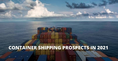 containers on sea