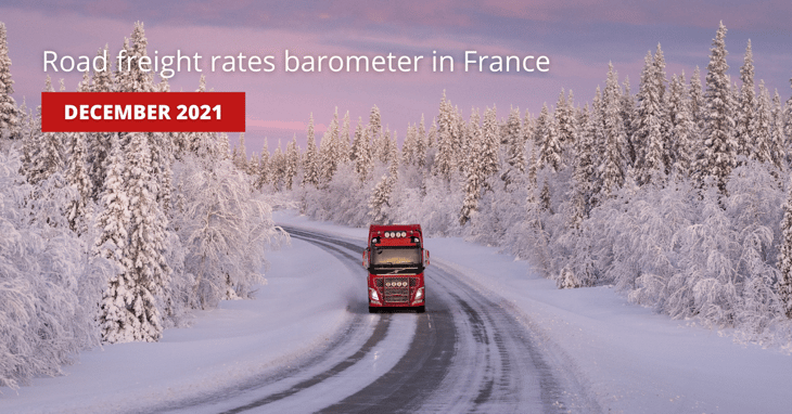 Road transport prices continued to rise in December