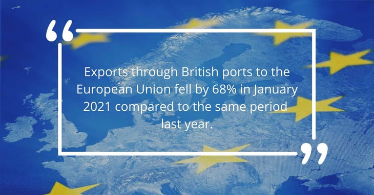 Europe: seized up supply chains