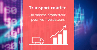 camion et courbe graphique