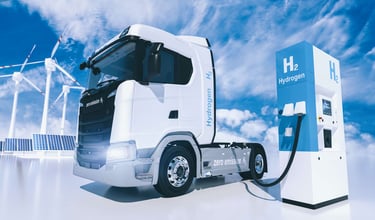 camion hydrogène