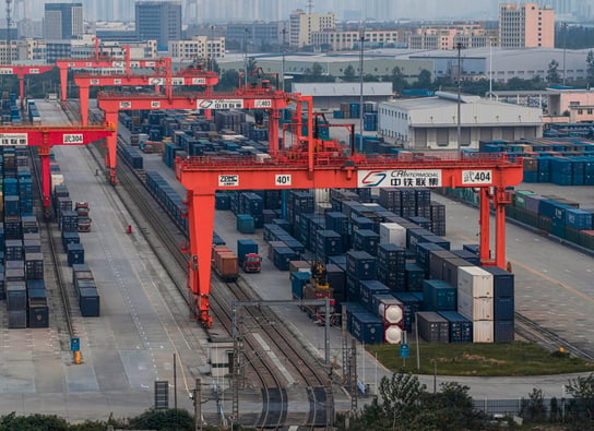 Fret ferroviaire : forte expansion des volumes Chine-Europe au S1 2026
