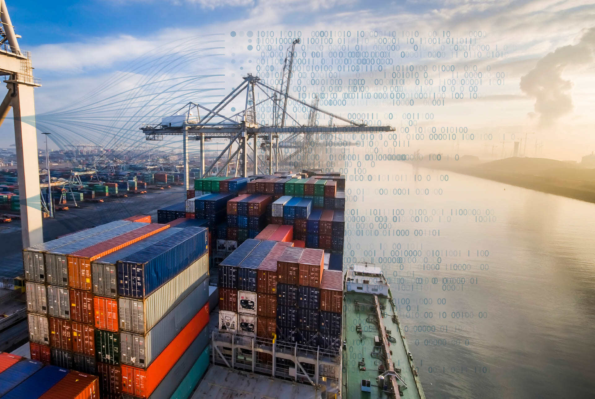 Container-carrier-port