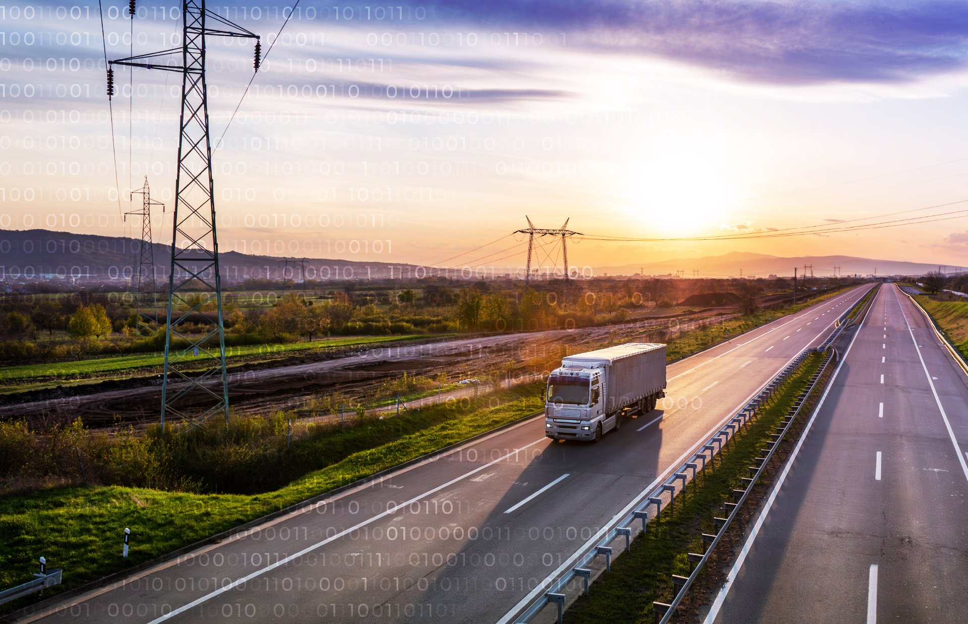Transport routier français : chute violente des prix en février