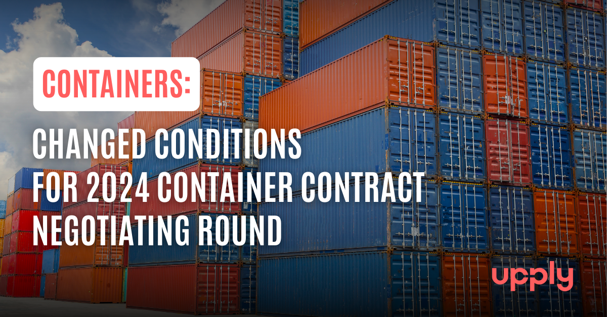 Changed Conditions For 2024 Container Contract Negotiating Round   Ocean Freight Negotiations Upply Fr 