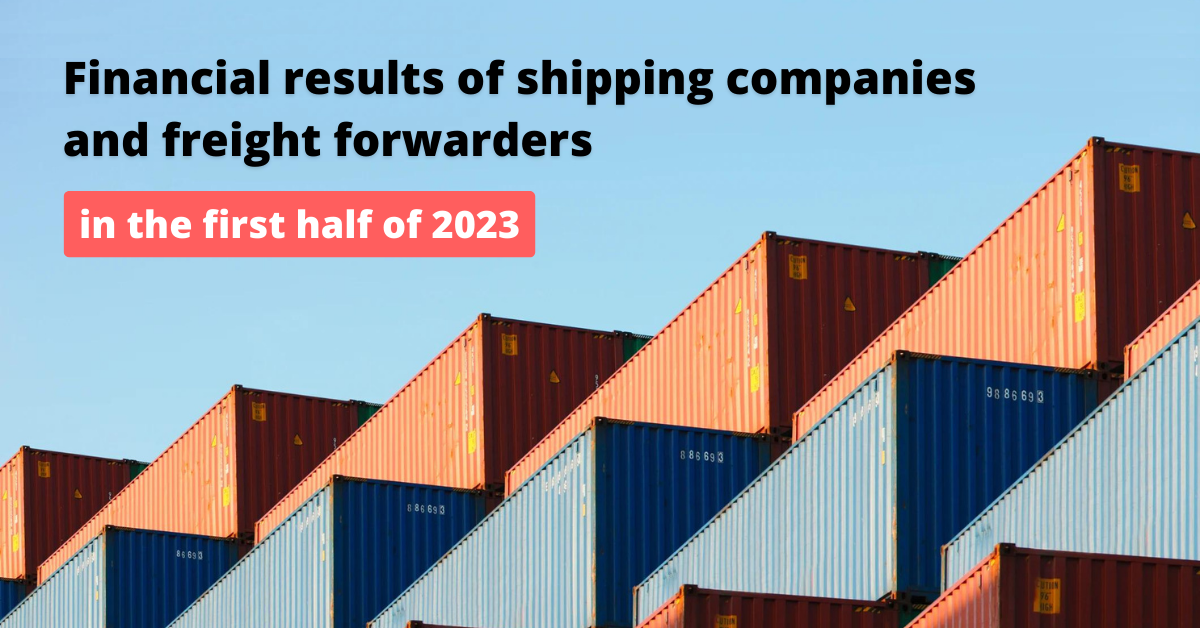financial-resultats-of-shipping-companies-first-half-2023-containers