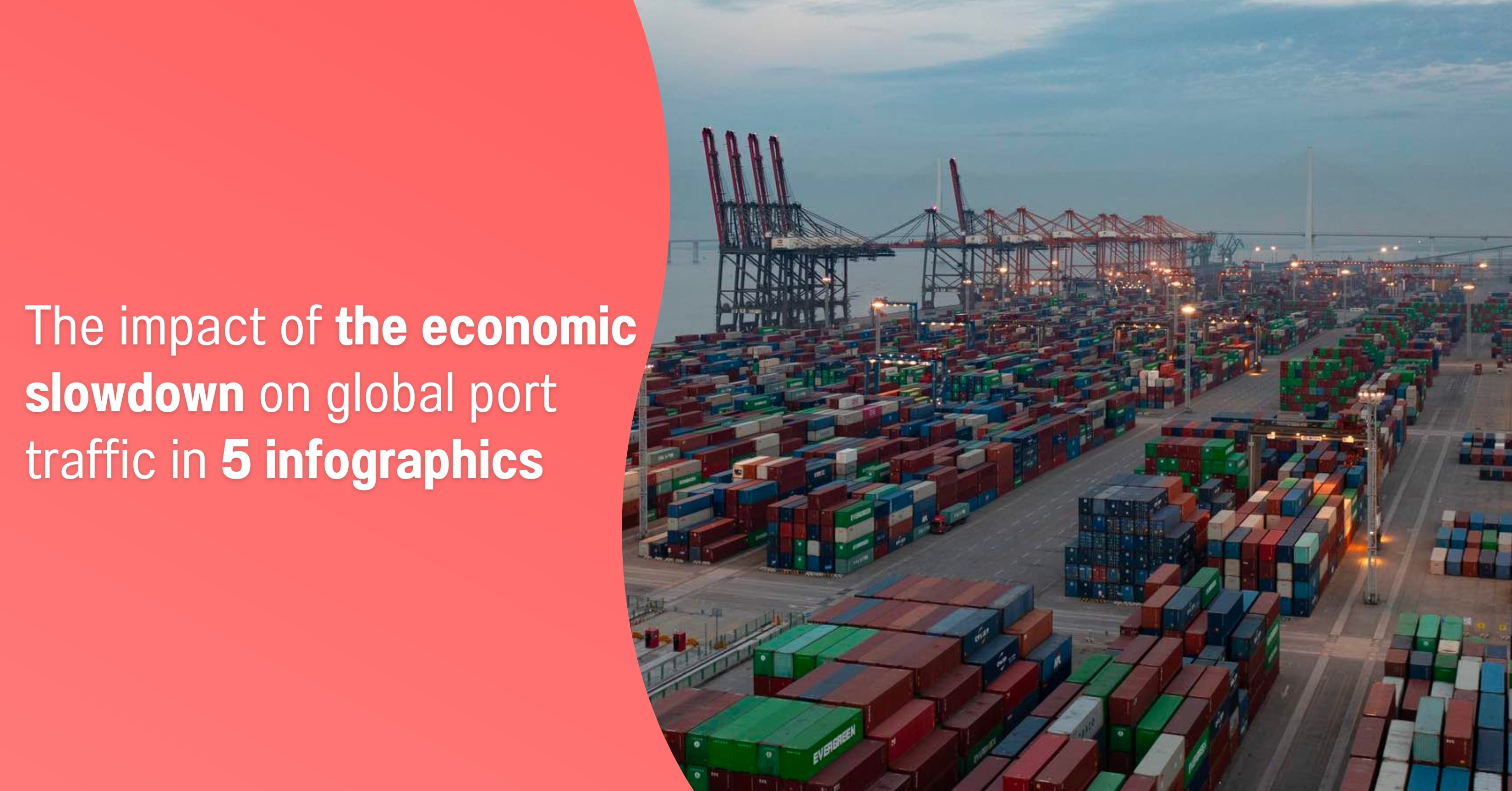 Container terminal in Xiamen, China.